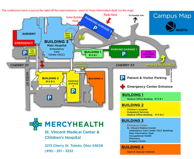 Mercy Hospital OKC Campus Map